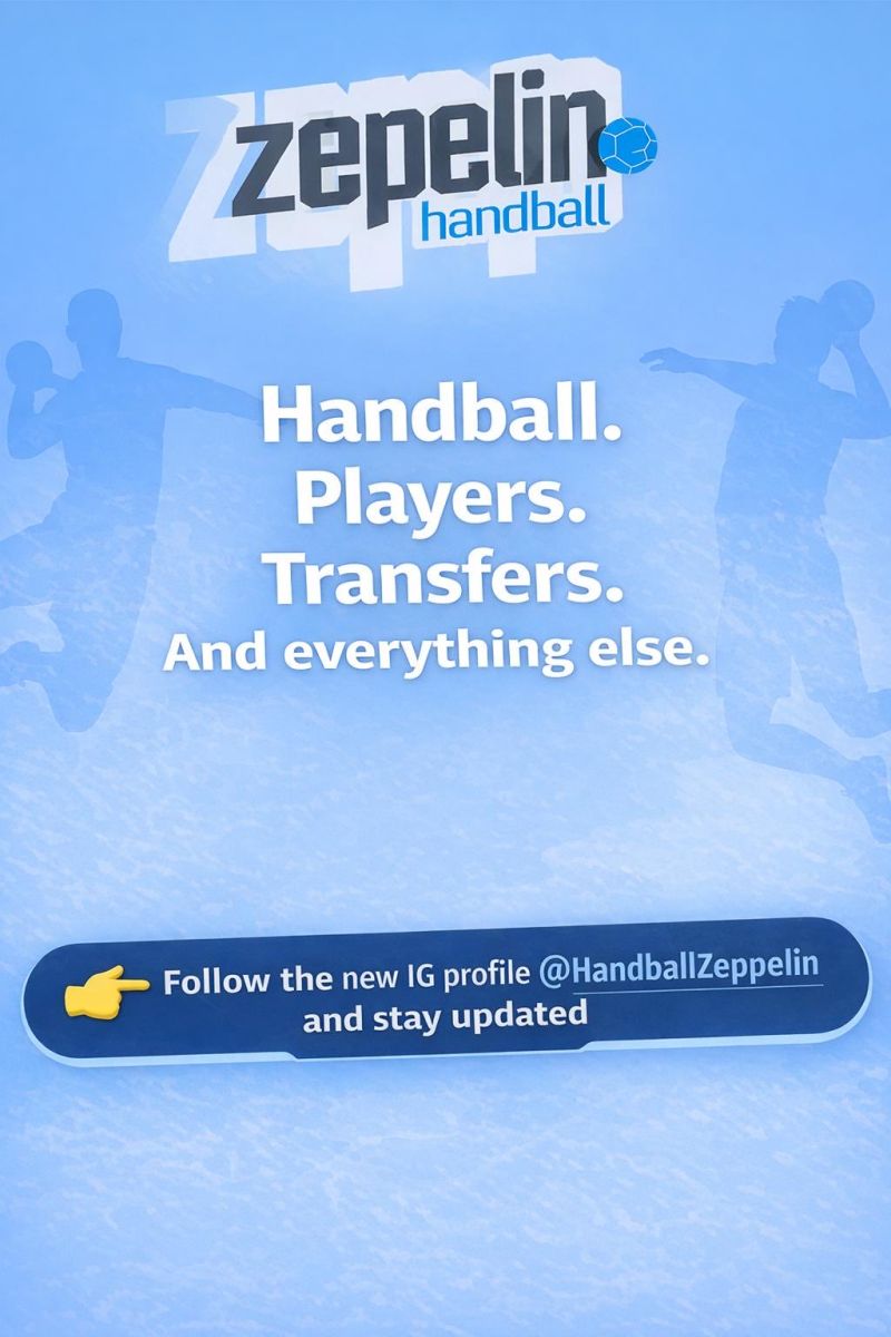 Image for the Tweet beginning: New IG. Same mission.🤾🌍 Zeppelin